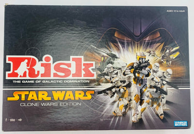 Star Wars Risk Clone Wars Edition - 2005 - Hasbro - Complete