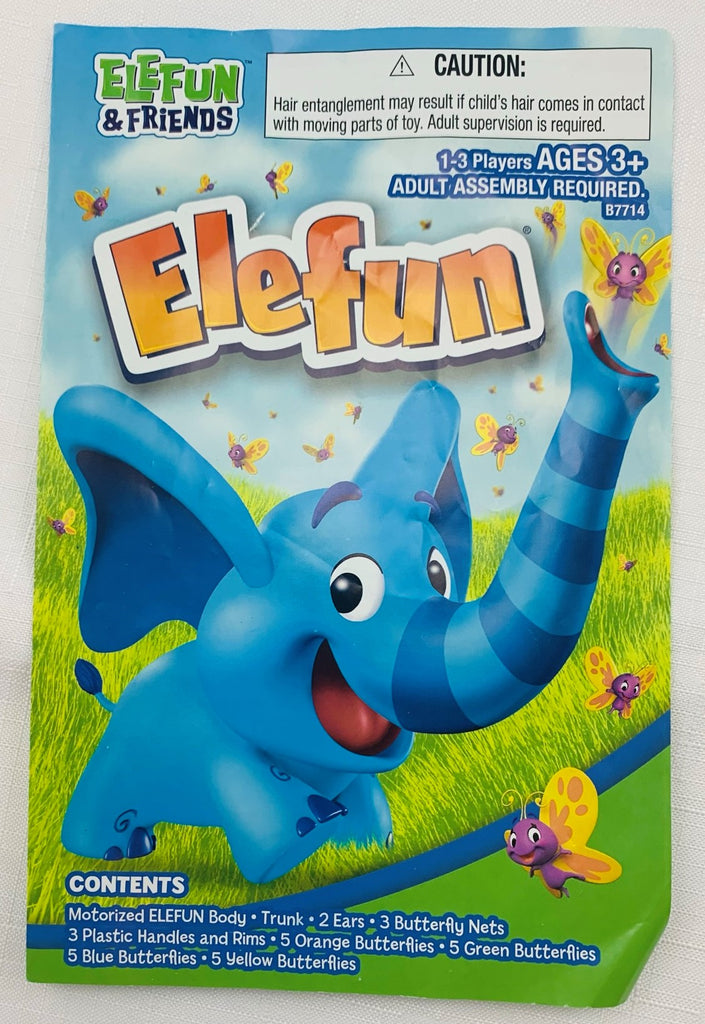 Elefun Game Butterflies and Music Kids Ages 3 and Up - Complete