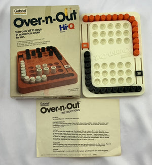 Over-n-Out Game - 1980 - Gabriel - Great Condition