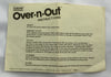 Over-n-Out Game - 1980 - Gabriel - Great Condition