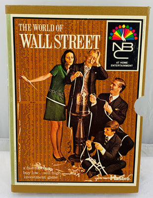 World of Wall Street Game - 1969 - Hasbro - Great Condition