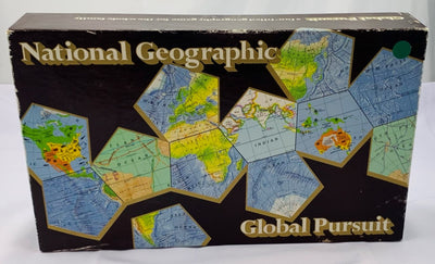 National Geographic Global Pursuit Game - 1987 - New Old Stock