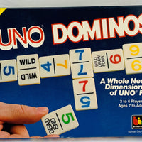 UNO Dominos Game - 1986 - International Games - Great Condition
