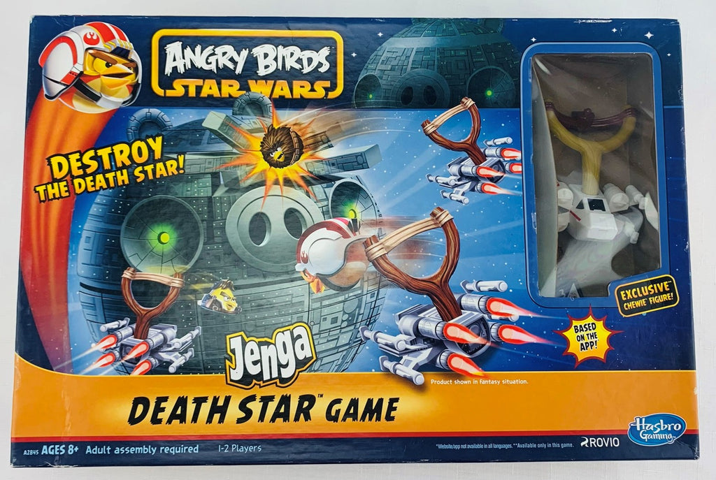 Angry Birds: Star Wars – Jenga Death Star Game - 2012 - Hasbro - Great Condition