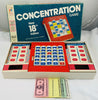 Concentration Game 18th Edition - 1978 - Milton Bradley - Great Condition