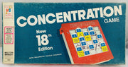 Concentration Game 18th Edition - 1978 - Milton Bradley - Great Condition