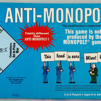 Anti-Monopoly II Game - 1977 - Talicor - Never Played