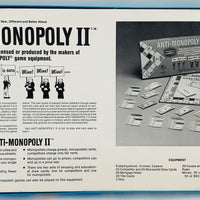 Anti-Monopoly II Game - 1977 - Talicor - Never Played