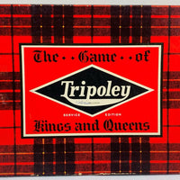 Tripoley Game - 1942 - Cadaco - Very Good Condition