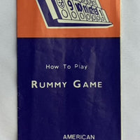 Rummikub Vintage Rummy Tile Game in Travel Pouch - Great Condition