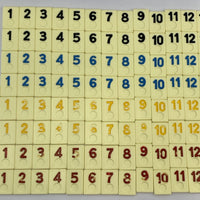 Rummikub Vintage Rummy Tile Game in Travel Case - Great Condition