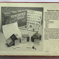 Teacher's Quiz Game - 1984 - Waddington - Good Condition
