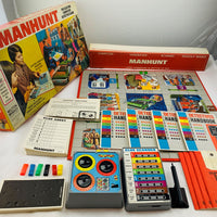 Manhunt Game - 1972 - Milton Bradley - Never Played