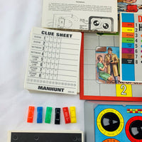 Manhunt Game - 1972 - Milton Bradley - Never Played