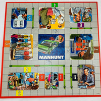 Manhunt Game - 1972 - Milton Bradley - Never Played
