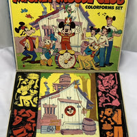 Mickey Mouse Clubhouse Colorforms Set - 1960's - Very Good Condition