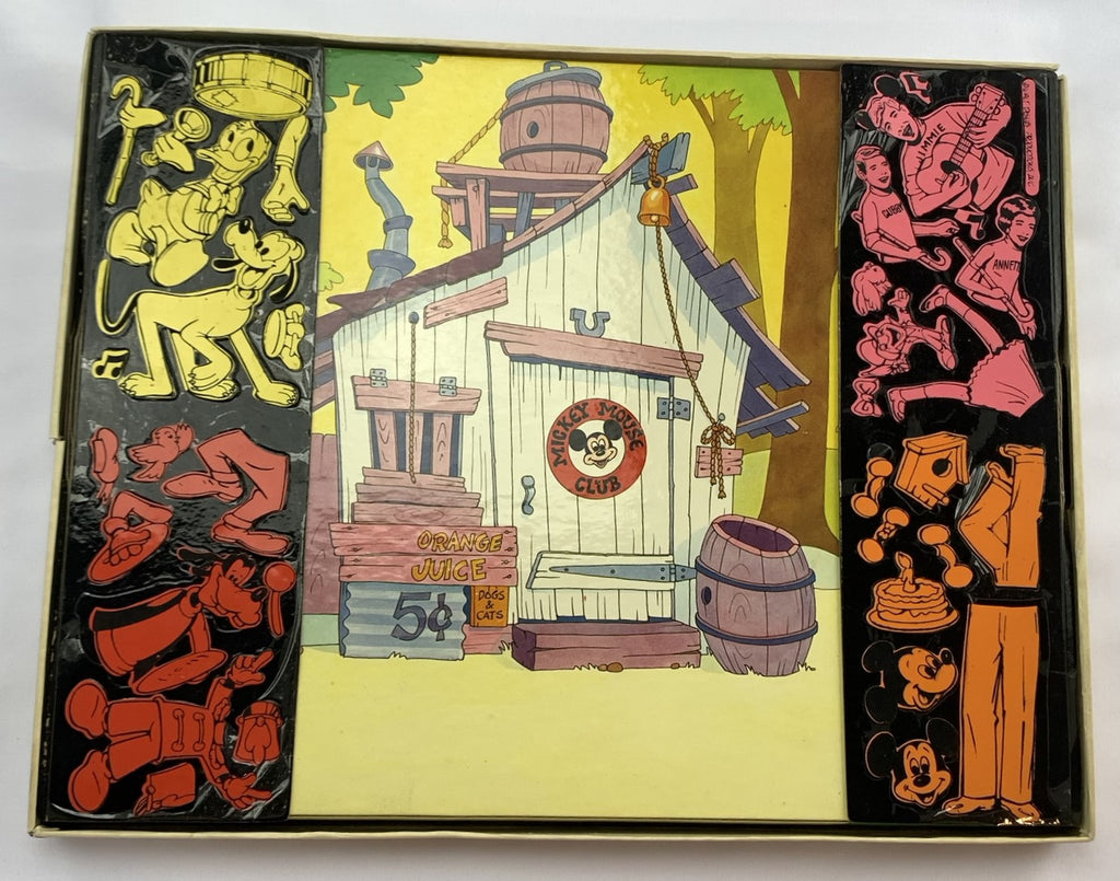 Micky Mouse Colorforms Mickey Mouse Clubhouse Colorforms Set - 1960's - Very Good Condition ...