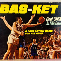 Bas-ket Game Miniature Basketball - 1969 - Cadaco - Great Condition