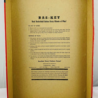 Bas-ket Game Miniature Basketball - 1969 - Cadaco - Great Condition