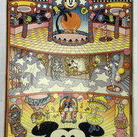 Mickey Mouse Magic Glow Funhouse Colorforms Set - 1978 - Very Good Condition
