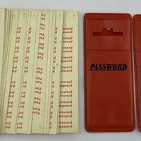 Password Game 20th Edition - 1981 - Milton Bradley - Great Condition