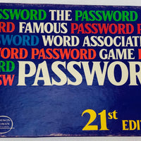 Password Game 21st Edition - 1979 - Milton Bradley - Great Condition