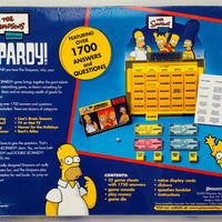 Simpson's Jeopardy Game - 2003 - Pressman - New/Sealed