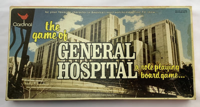 General Hospital Board Game - 1982 - Cardinal - New
