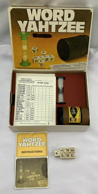 Word Yahtzee Game - 1978 - E.S. Lowe - Very Good Condition