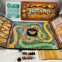 Jumanji Action Board Game - 1995 - Milton Bradley - Great Condition