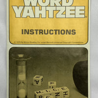 Word Yahtzee Game - 1978 - E.S. Lowe - Very Good Condition
