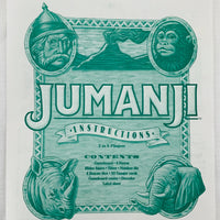 Jumanji Action Board Game - 1995 - Milton Bradley - Great Condition