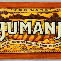 Jumanji Action Board Game - 1995 - Milton Bradley - Great Condition