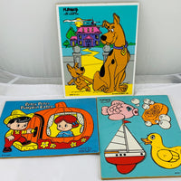 Playskool Puzzles Scooby-Doo - 1970's - Playskool - Very Good Condition