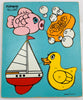 Playskool Puzzles Scooby-Doo - 1970's - Playskool - Very Good Condition