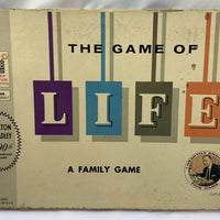 Game of Life - 1960 - Milton Bradley - Good Condition