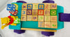 Winnie the Pooh Talking Wagon with 21 Blocks -  Great Condition