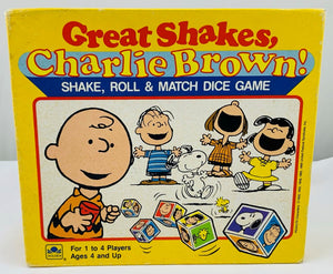 Great Shakes, Charlie Brown! Game - 1988 - Golden - Great Condition