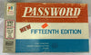 Password Game 15th Edition - 1974 - Milton Bradley - Good Condition