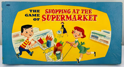 Game of Shopping at the Supermarket - 1955 - Whitman - Great Condition