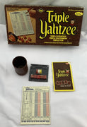 Triple Yahtzee Game - 1972 - E.S. Lowe - Good Condition
