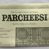 Parcheesi Game of India Wood Box Book Edition - 2005 - Hasbro - Great Condition