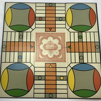 Parcheesi Game of India Wood Box Book Edition - 2005 - Hasbro - Great Condition
