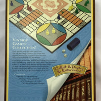 Parcheesi Game of India Wood Box Book Edition - 2005 - Hasbro - Great Condition