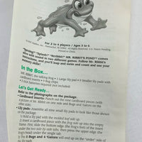 Mr. Ribbit's Pond Game - 1997 - Playskool - Great Condition