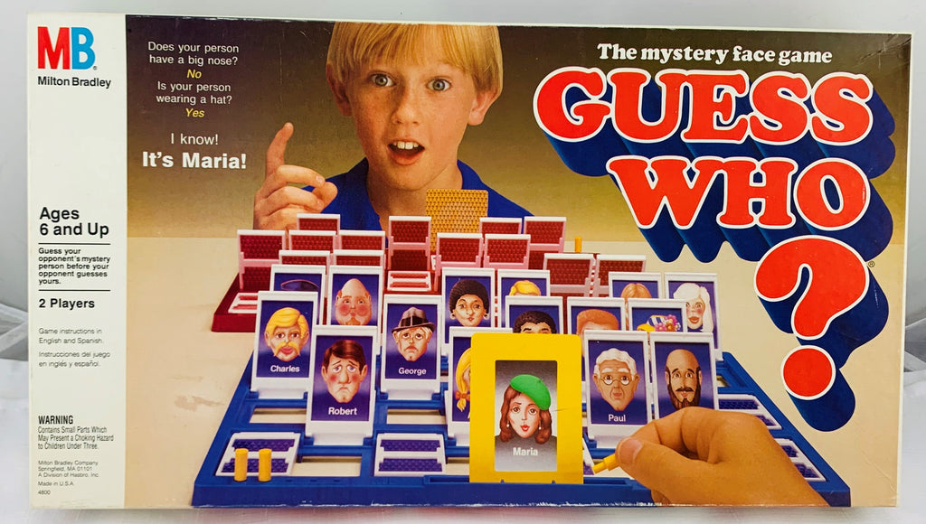 Guess Who Game- 1987 Milton Bradley Great Condition Mandi's