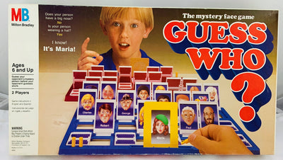 Guess Who Game- 1987 - Milton Bradley - Great Condition