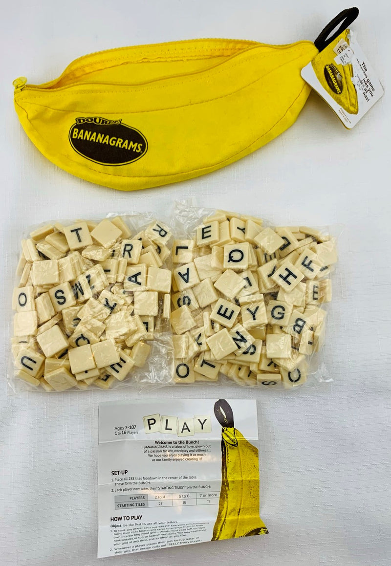 Double Bananagrams Set - Great Condition | Mandi's Attic Toys