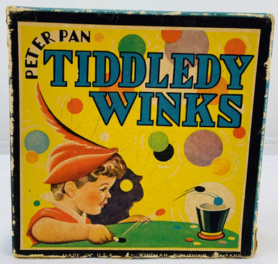 Peter Pan Tiddledy Winks Game - 1935 - Whitman - Great Condition