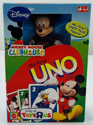 Mickey Mouse Clubhouse My First Uno Game - 2008 - Mattel - Great Condition